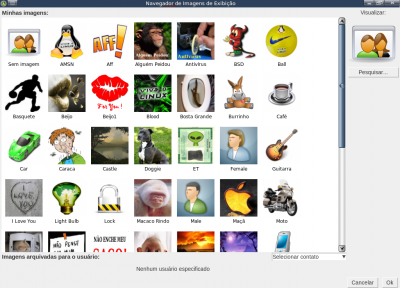 Linux: Um tour pelo skin do Viva o Linux para aMSN