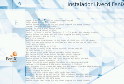 Fenix Extreme Linux: Instalador avançado 