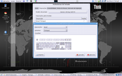 Linux: Instalando Debian Lenny no Laptop Lenovo ThinKPad SL400