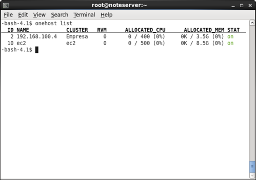 Linux: OpenNebula - Gerenciamento de nuvens privadas e pblicas