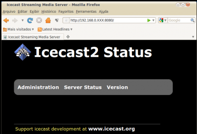 Linux: Tutorial Radio Web Livre = IceCast2 + Ices2 + FFMP3