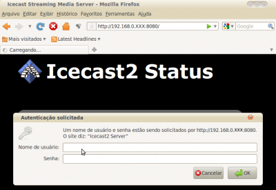 Linux: Tutorial Radio Web Livre = IceCast2 + Ices2 + FFMP3