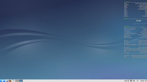 Linux: Conkyzando e atalhando o Lubuntu 12.10