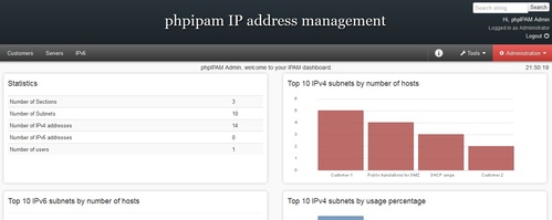 Linux: Gerenciamento de endereos IP com phpIPAM