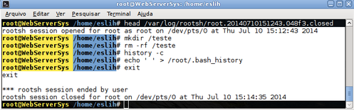 Linux: Rootsh - Auditando/monitorando o root e demais usuários do GNU/Linux