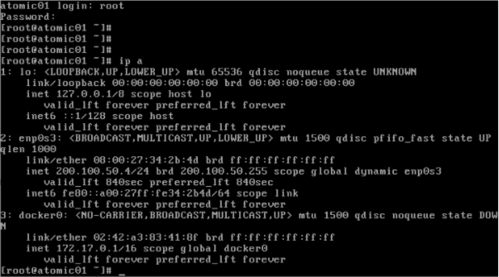 Linux: Instalação do Centos Atomic para gerenciamento de containers docker.