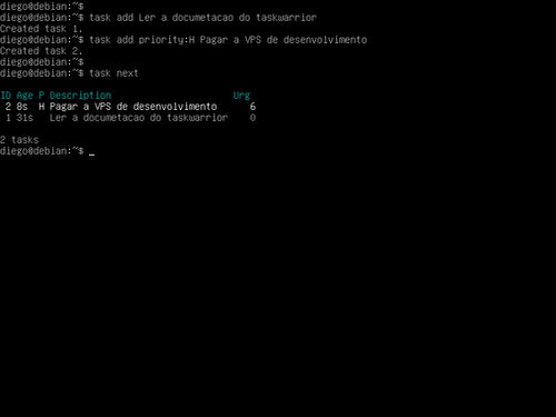 Linux: Taskwarrior, o Guerreiro das Tarefas - Gerenciar sua lista TODO no terminal