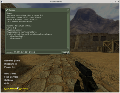 Linux: INSTALAR (e jogar) COUNTER STRIKE 1.6 (install cs 1.6) NO LINUX