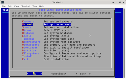 Linux: INSTALA��O COMPLETA E CONFIGURA��O B�SICA DO VOID LINUX
