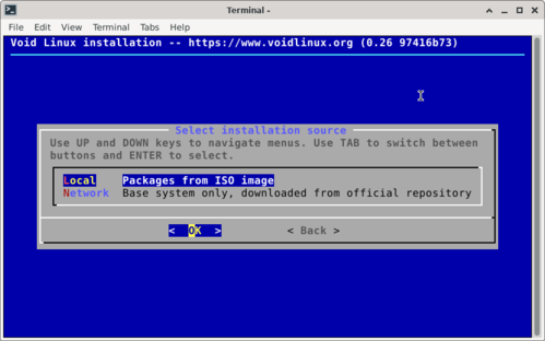 Linux: INSTALA��O COMPLETA E CONFIGURA��O B�SICA DO VOID LINUX