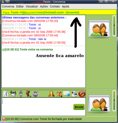 Linux: Um tour pelo skin do Viva o Linux para aMSN