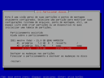 Linux: Instalando o Debian Lenny em seu computador