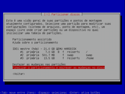 Linux: Instalando o Debian Lenny em seu computador