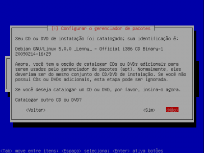 Linux: Instalando o Debian Lenny em seu computador