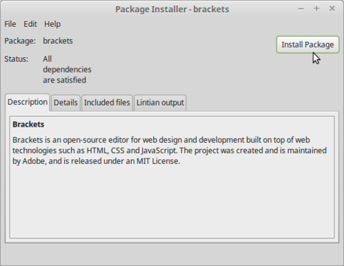 Linux: Brackets - Editor Open Source no Linux Mint e Ubuntu