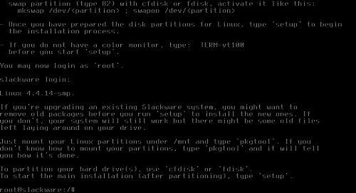 Linux: Guia de Instalação do Slackware