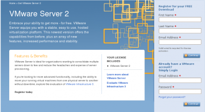 Linux: Virtualizando com VMWare webserver e autenticando em domínio Samba