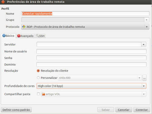 Linux: Acessando Remotamente uma mquina Windows dentro de uma VPN atravez do Ubuntu.