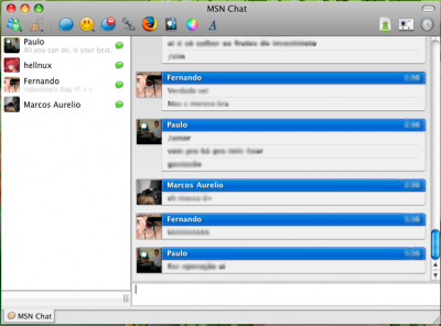 Linux: Adium, IM open source.