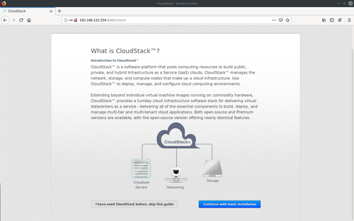 Linux: CloudStack no Centos7 com KVM