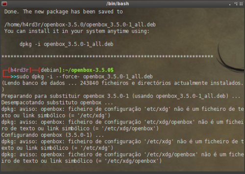 Linux: 
Configurando um Super OpenBox!