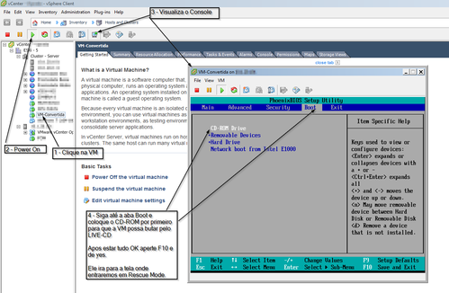 Linux: Converter VMs GNU/Linux XenServer (paravirtualizada) para VMware ESXi 5