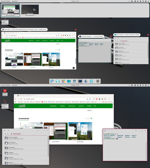 Linux: Instalando COSMIC no Linux Mint