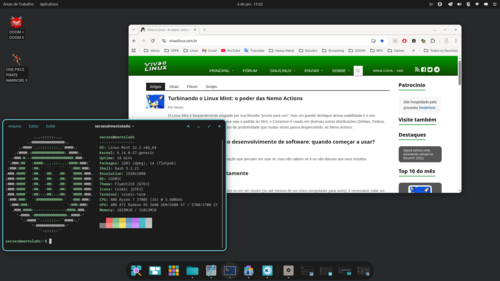 Linux: Instalando COSMIC no Linux Mint
