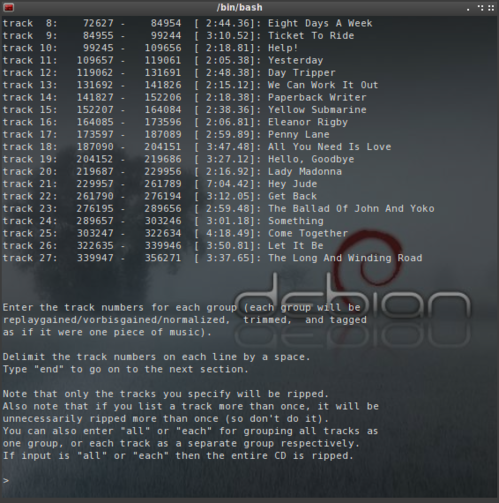 Linux: Ripando CDs de 
audio no Debian e derivados
