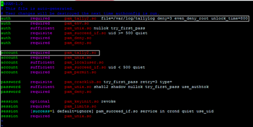 Linux: Bloqueando e Desbloqueando fahas de Login em SSH usando o pam_tally2
