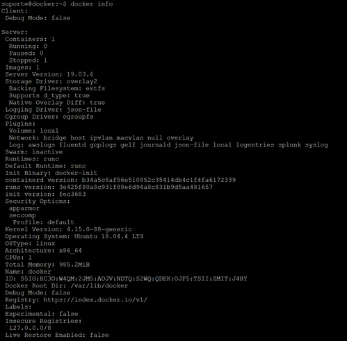 Linux: Principais comandos básicos do Docker-CE