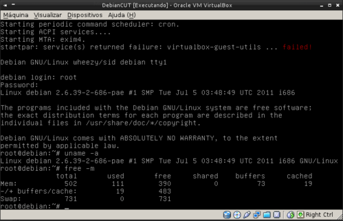Linux: Debian
Constantly Usable Testing (CUT) 