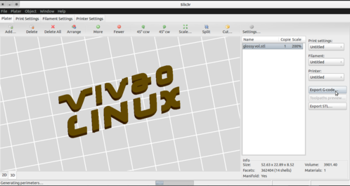 Linux: Inkscape descomplicado - Parte III (Criando e imprimindo objetos 3D)