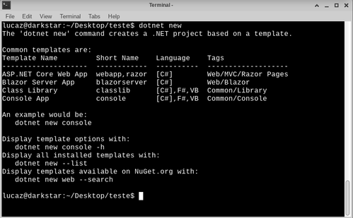Linux: Instalação do Ambiente .NET (#C) no Slackware 15.0.
