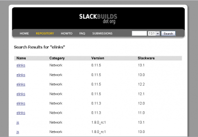 Linux: Como utilizar o repositório SlackBuilds
