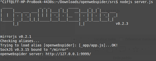 Linux: Instalando e utilizando o Web Crawler OpenWebSpider
