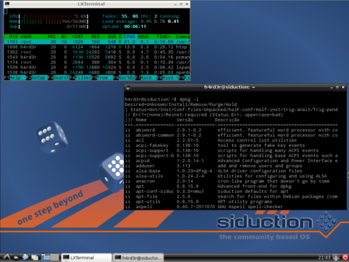 Linux: Siduction - 
Nova distro baseada no Debian SID
