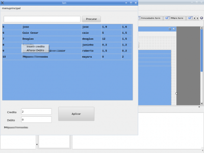 Linux: Projeto Gerenciador de Lan House - menu principal