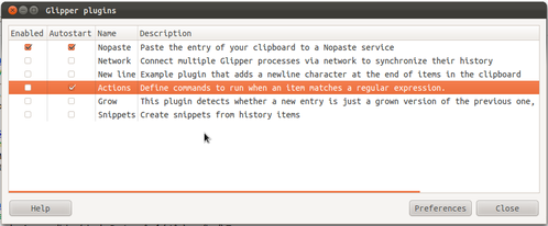 Linux: Aplicativos para gerenciar a rea de transferncia 
(clipboard)