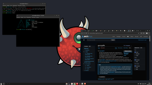 Linux: Criptografando sua Home com Gocryptfs para tristeza do meliante