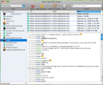 Linux: Adium, IM open source.