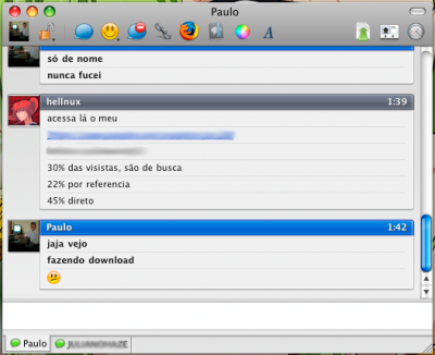 Linux: Adium, IM open source.