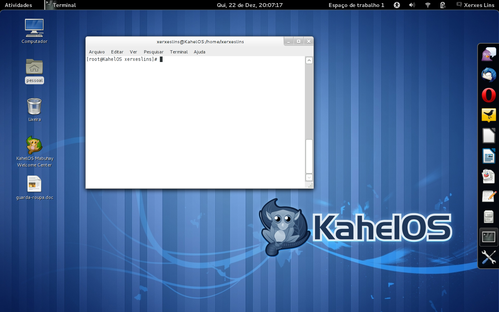 Linux: KahelOS - apresentação e dicas
