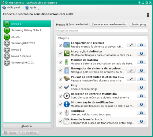Linux: KDE Connect: Integrando o ambiente Android com o desktop Linux