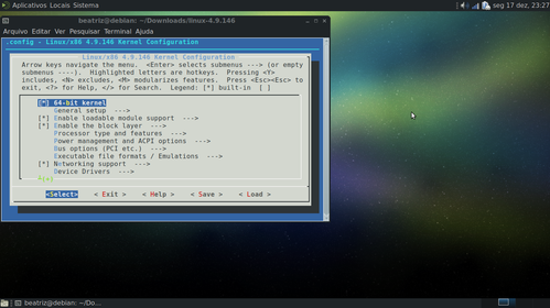 Linux: Compilando o kernel Linux