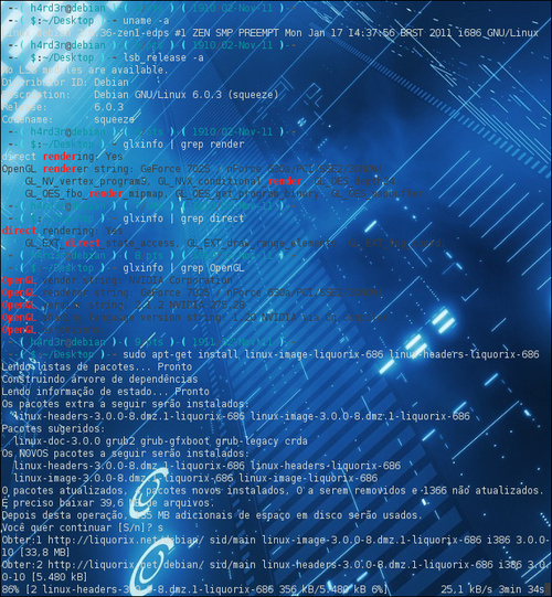 Linux: Kernel atualizado no Debian - Parte II