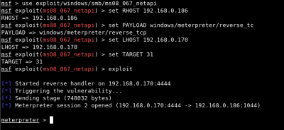 Linux: Intruso Simples com Metasploit