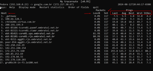 Linux: My Traceroute (MTR) , uma ferramenta de diagnóstico de rede