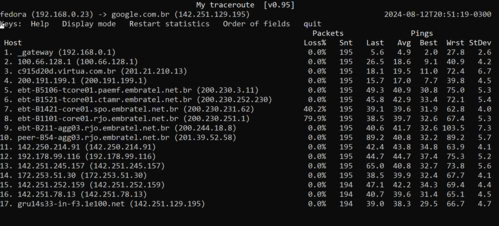 Linux: My Traceroute (MTR) , uma ferramenta de diagnóstico de rede