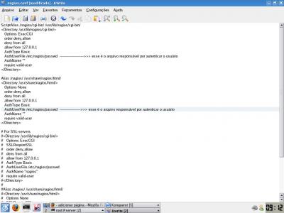 Linux: nagios e apache 